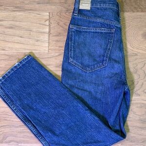 Madewell Stovepipe Jeans Size 27 Classic Denim NWT